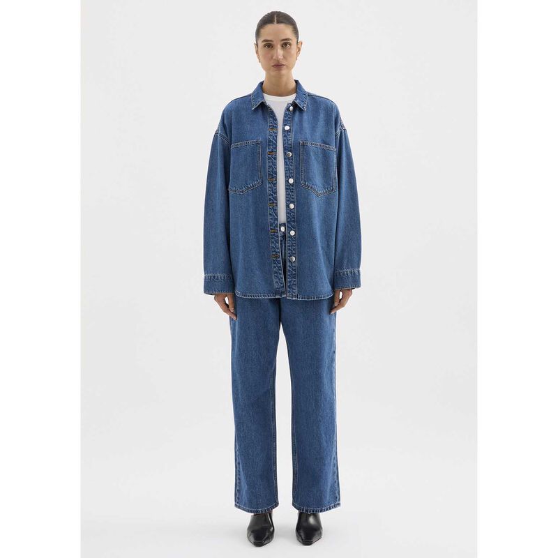 Nude Lucy Organic Denim Overshirt image number 2